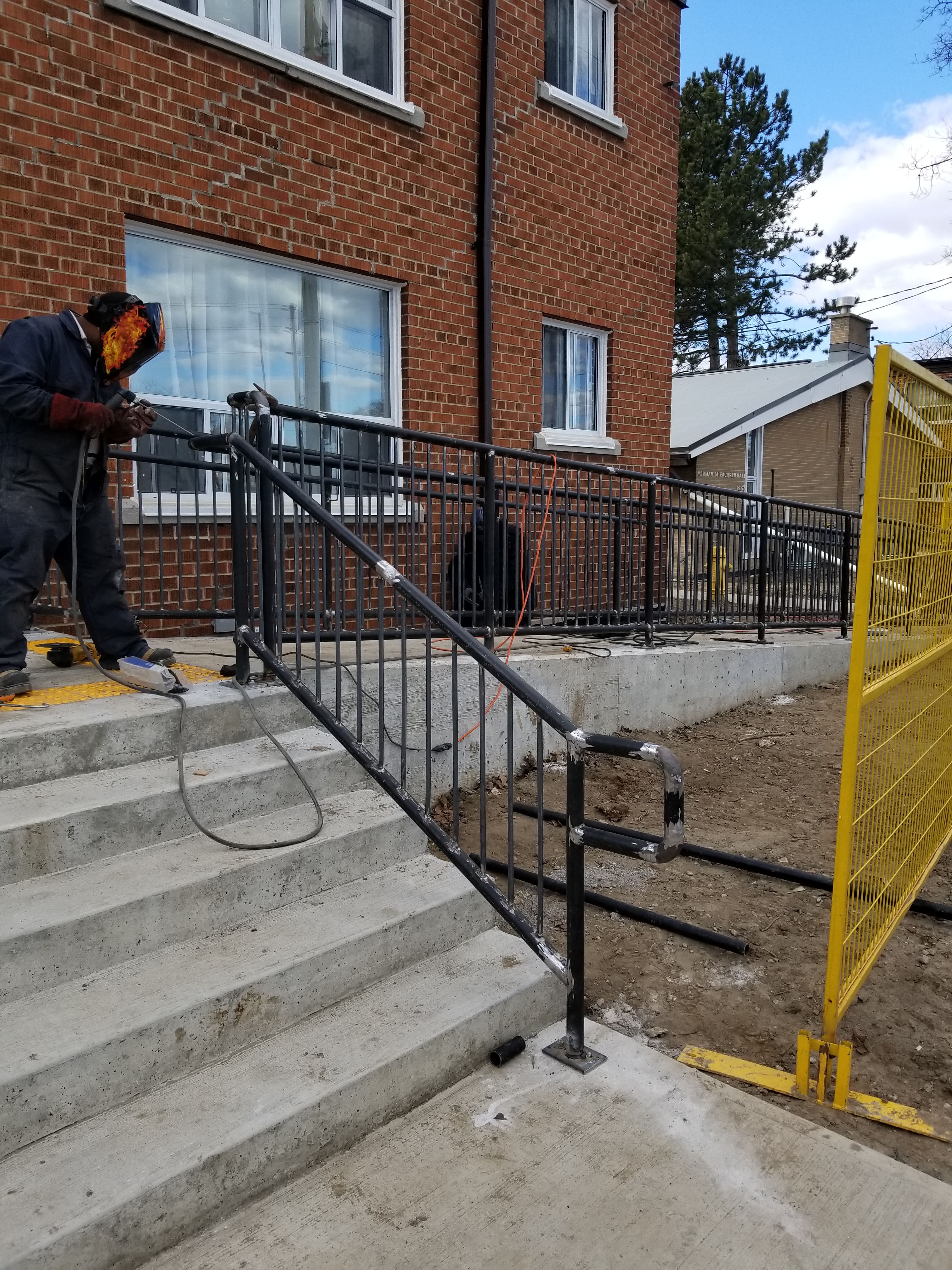 railing installation